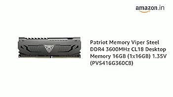 Amazon.in: Buy Patriot Memory Viper Steel DDR4 16GB (1 x